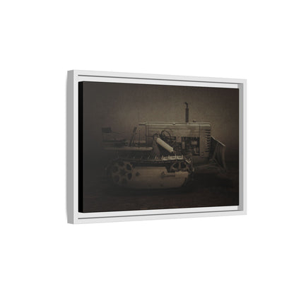Vintage John Deere MC | Framed Wall Art on Stretched Canvas