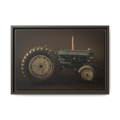 Classic Ford 7000 Tractor Photo Wall Art | Framed Stretched Canvas