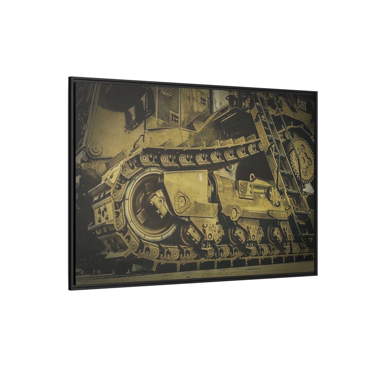 Big D11 Dozer Detail | Photo Art on Framed Canvas
