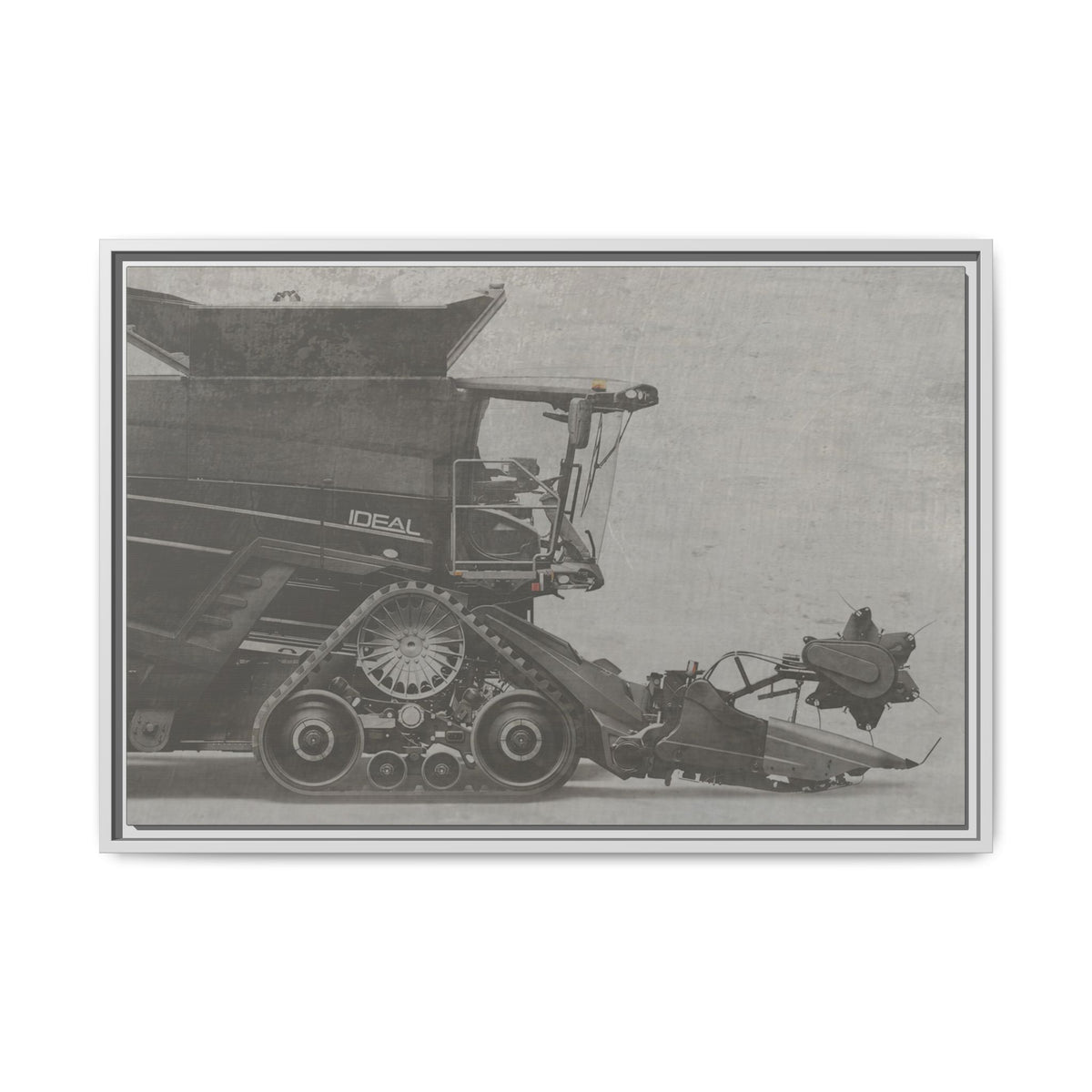 Fendt Ideal Side View | Framed Photo Wall Art on Canvas