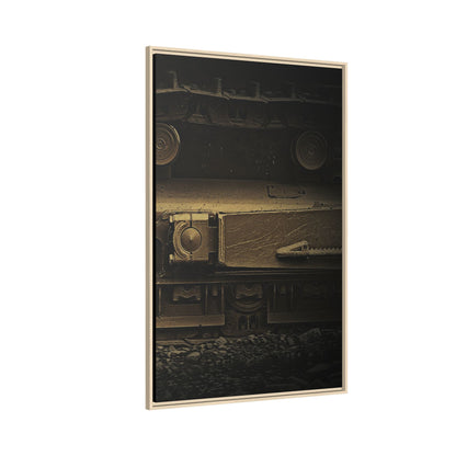 Dramatic Undercarriage | FRAMED |  Right Panel