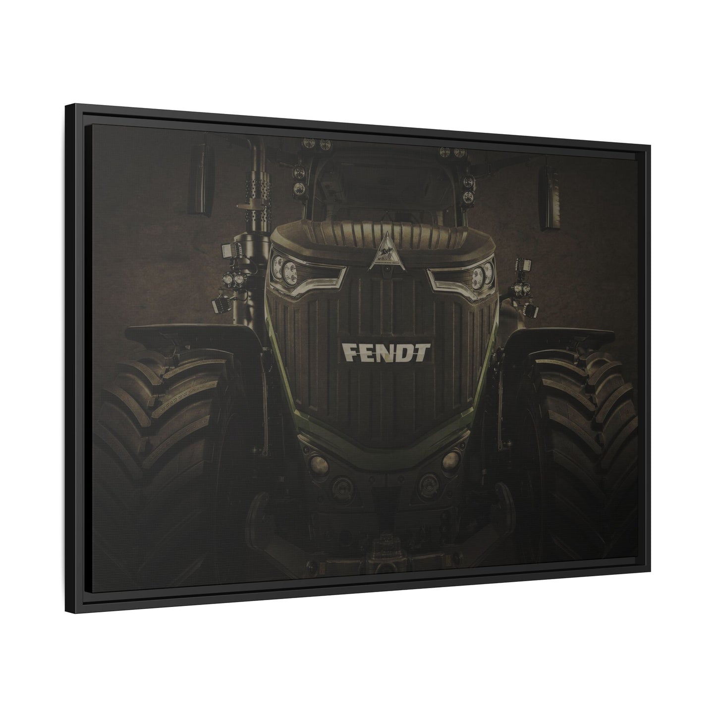 Fendt 1000 Coming At You | Framed Wall Art on Stretched Canvas