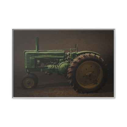 Vintage John Deere Model G | Framed Wall Art on Stretched Canvas