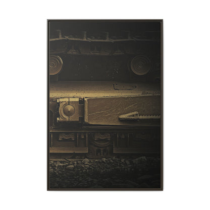 Dramatic Undercarriage | FRAMED |  Right Panel