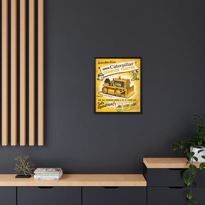 Junior Crawler Vintage Advertisement Art | Framed Wall Art on Canvas