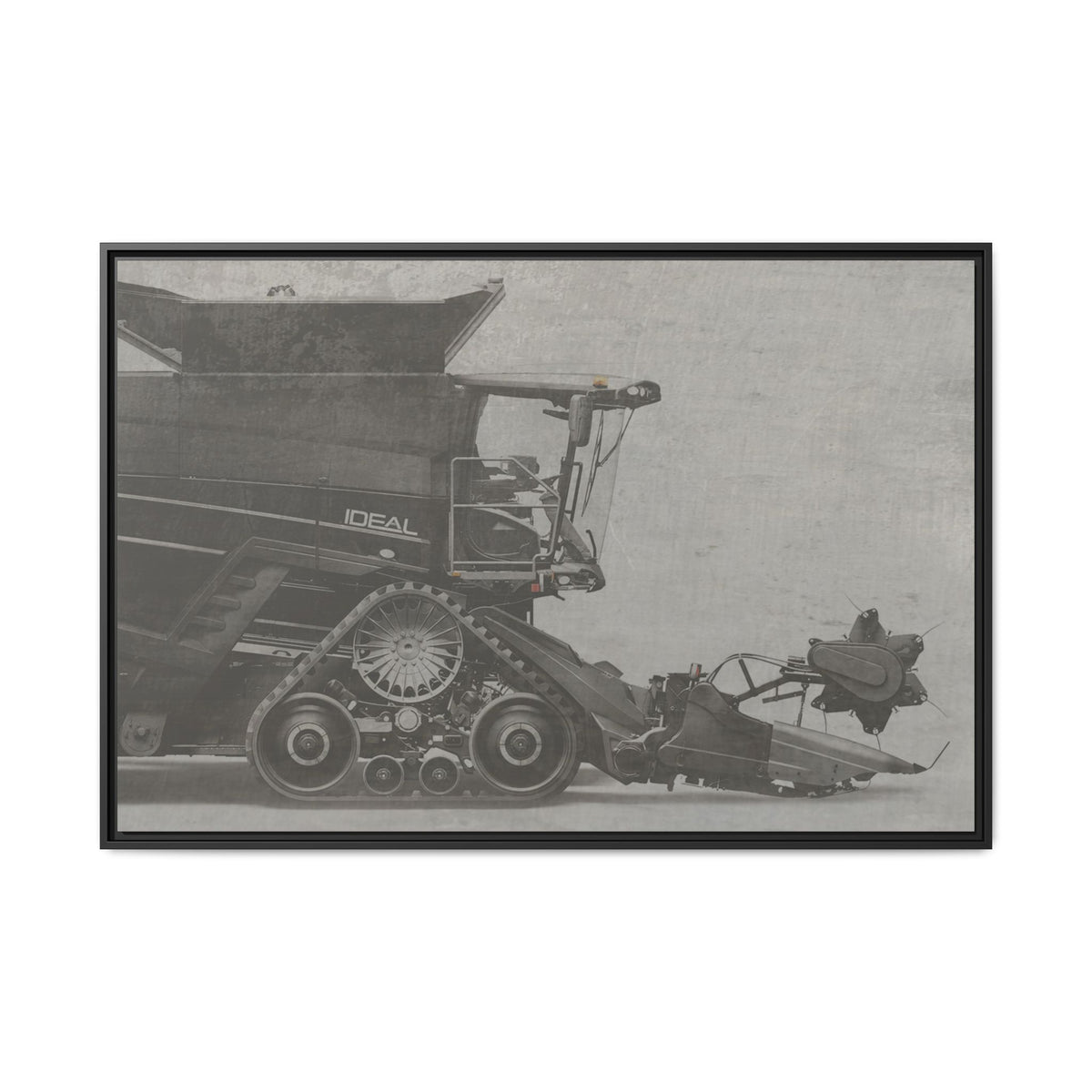 Fendt Ideal Side View | Framed Photo Wall Art on Canvas