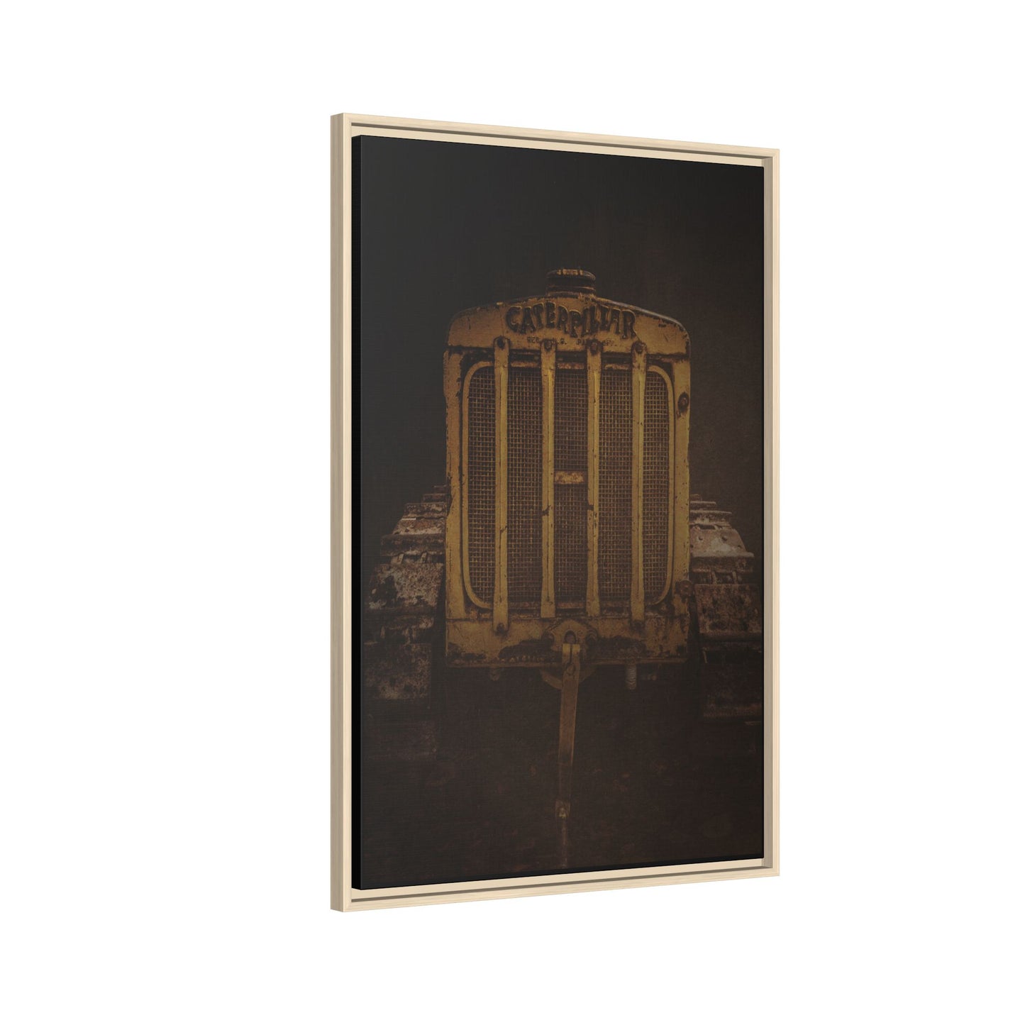 Classic Crawler Grill Comming At You | Framed Wall Art on Stretched Canvas