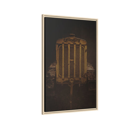 Classic Crawler Grill Comming At You | Framed Wall Art on Stretched Canvas