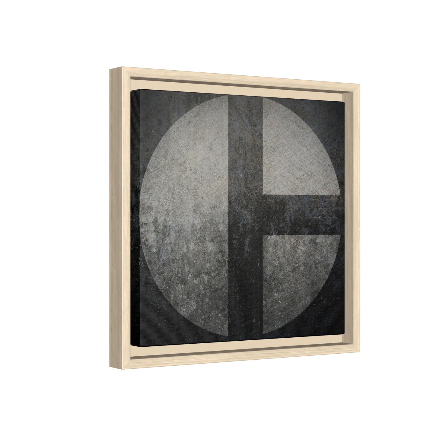 C Moon  | Framed Wall Art on Stretched Canvas