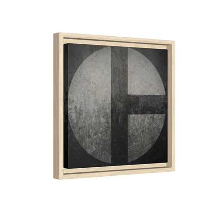 C Moon  | Framed Wall Art on Stretched Canvas