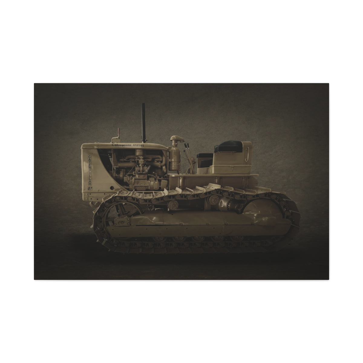 Classic D7 Crawler | Unframed | Wall Art on Stretched Canvas