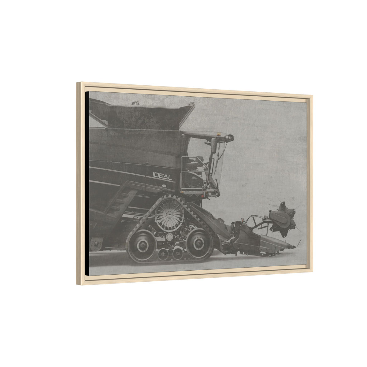 Fendt Ideal Side View | Framed Photo Wall Art on Canvas