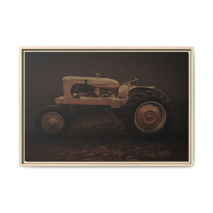 Vintage Allis Chalmers WC | Framed Wall Art on Stretched Canvas