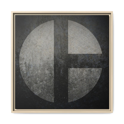 C Moon  | Framed Wall Art on Stretched Canvas