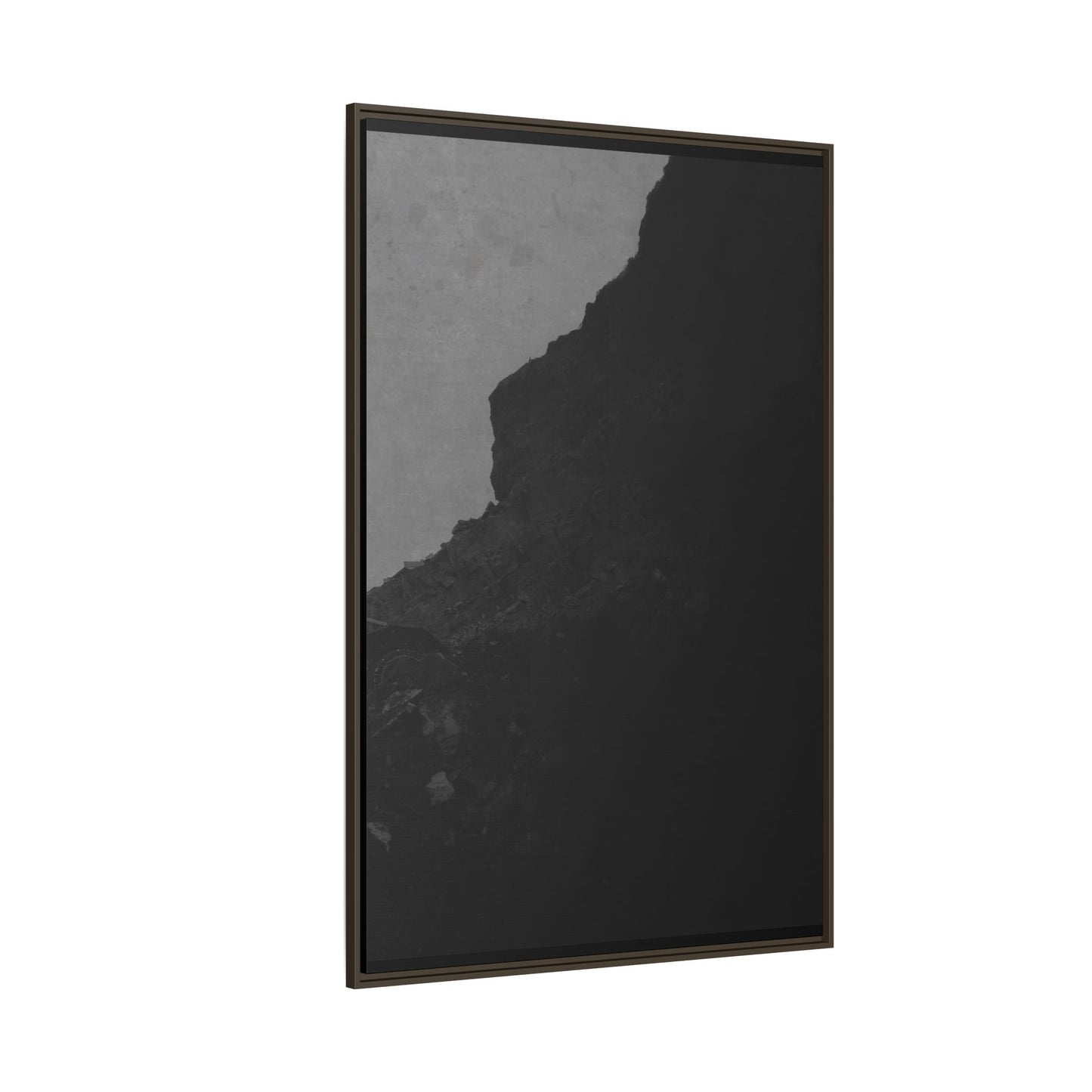 Copy of Excavator Triptych Right Jondo | Matte Canvas Print (Framed)