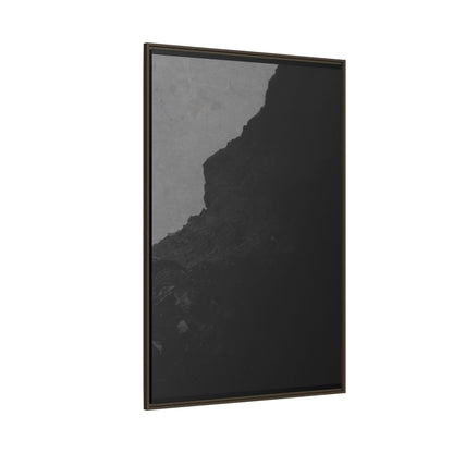 Copy of Excavator Triptych Right Jondo | Matte Canvas Print (Framed)