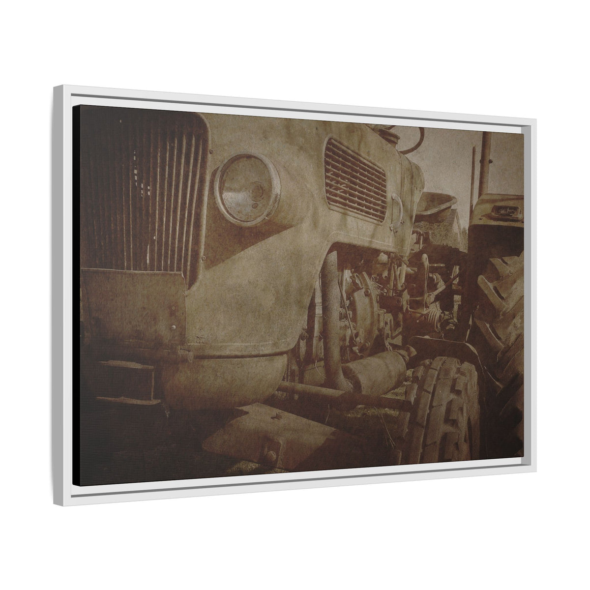 Legacy Fenct Patina | Framed Photo Wall Art on Canvas