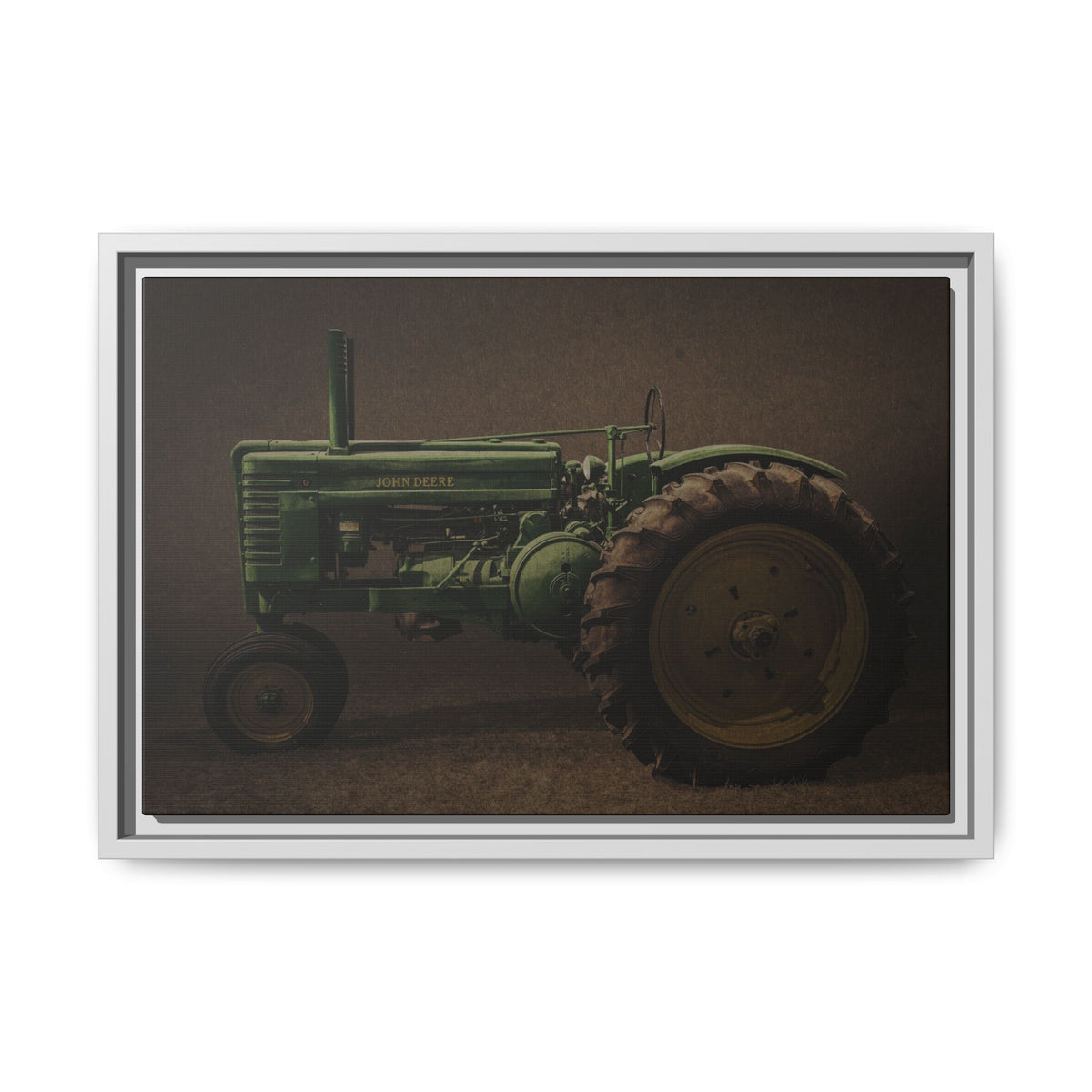 Vintage John Deere Model G | Framed Wall Art on Stretched Canvas