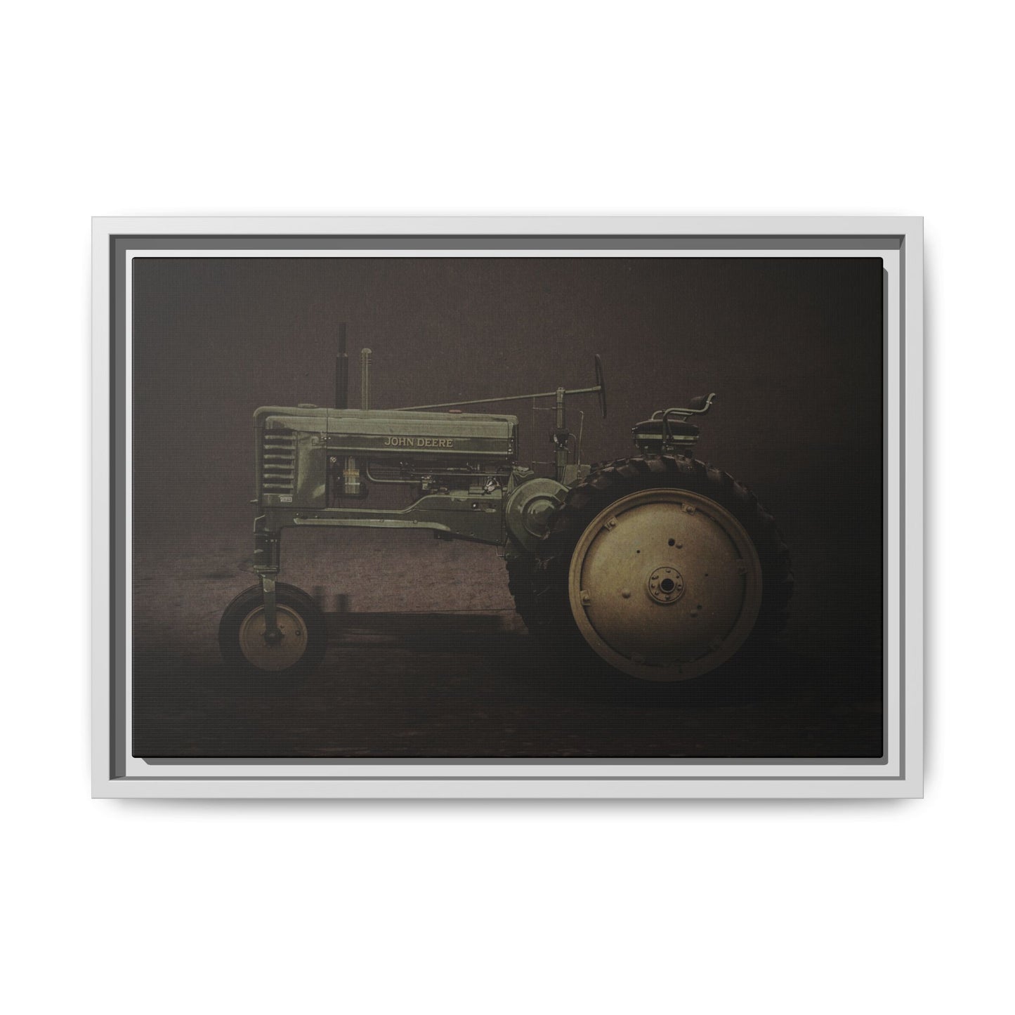 Vintage 1949 John Deere Model B High | Framed Wall Art on Stretched Canvas