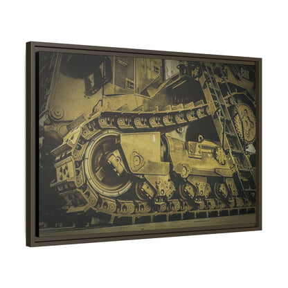 Big D11 Dozer Detail | Photo Art on Framed Canvas