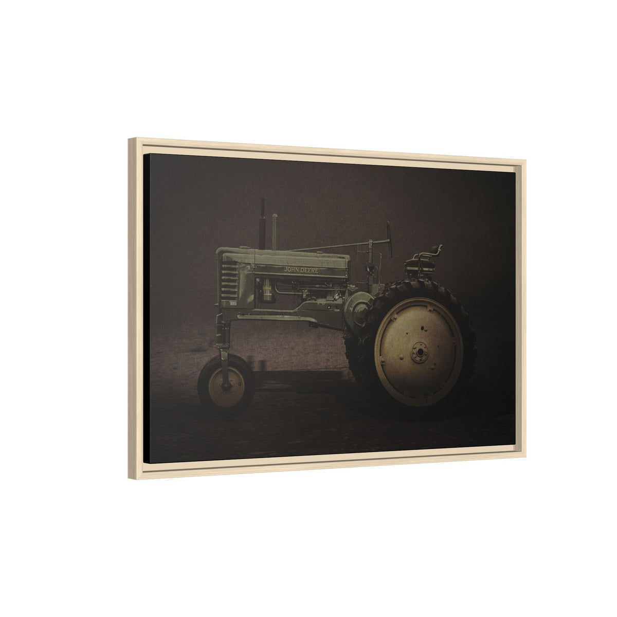 Vintage 1949 John Deere Model B High | Framed Wall Art on Stretched Canvas