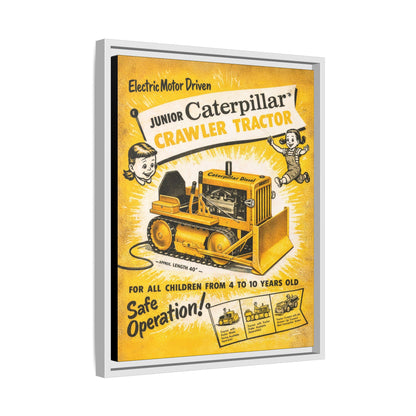 Junior Crawler Vintage Advertisement Art | Framed Wall Art on Canvas