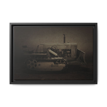 Vintage John Deere MC | Framed Wall Art on Stretched Canvas