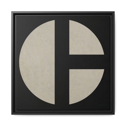 C Moon - CLEAN  | Framed Wall Art on Stretched Canvas