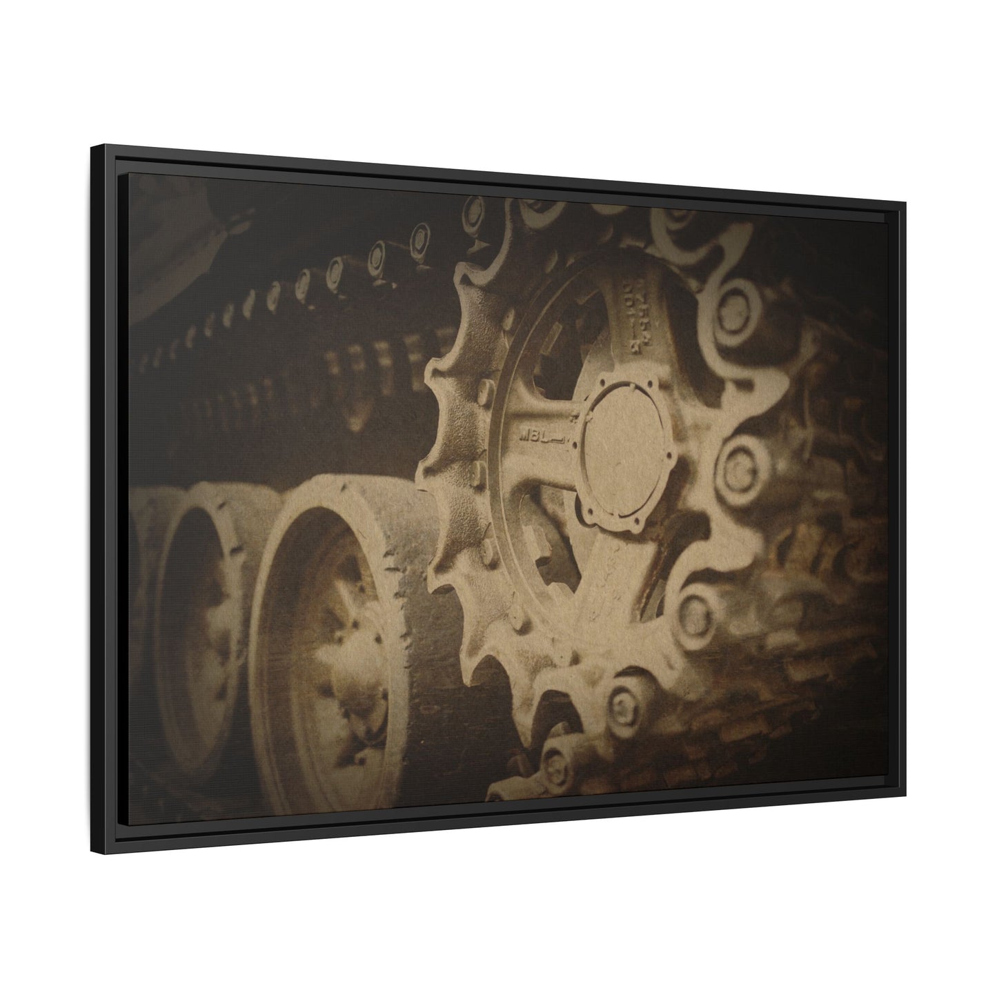 Weathered Crawler CloseUp | Framed Wall Art on Stretched Canvas