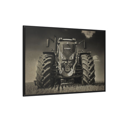 Fendt 800 Vario Coming At You | Framed Photo Wall Art on Canvas