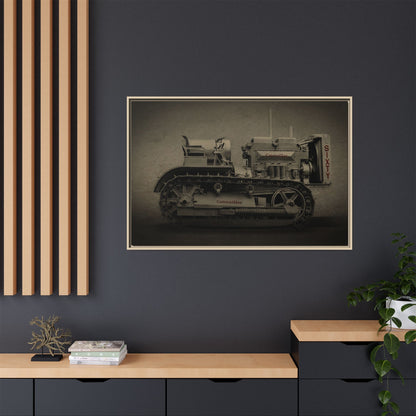 Legacy 60 'Sixty' Crawler | Graphic Wall Art on Framed Canvas