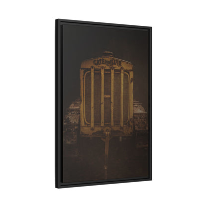 Classic Crawler Grill Comming At You | Framed Wall Art on Stretched Canvas
