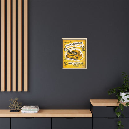 Junior Crawler Vintage Advertisement Art | Framed Wall Art on Canvas