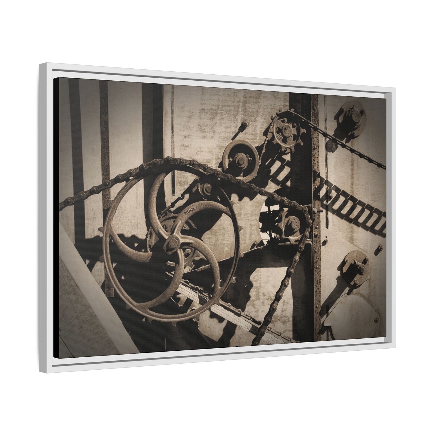 Holt Harvester Detail | Photo Wall Art on Canvas