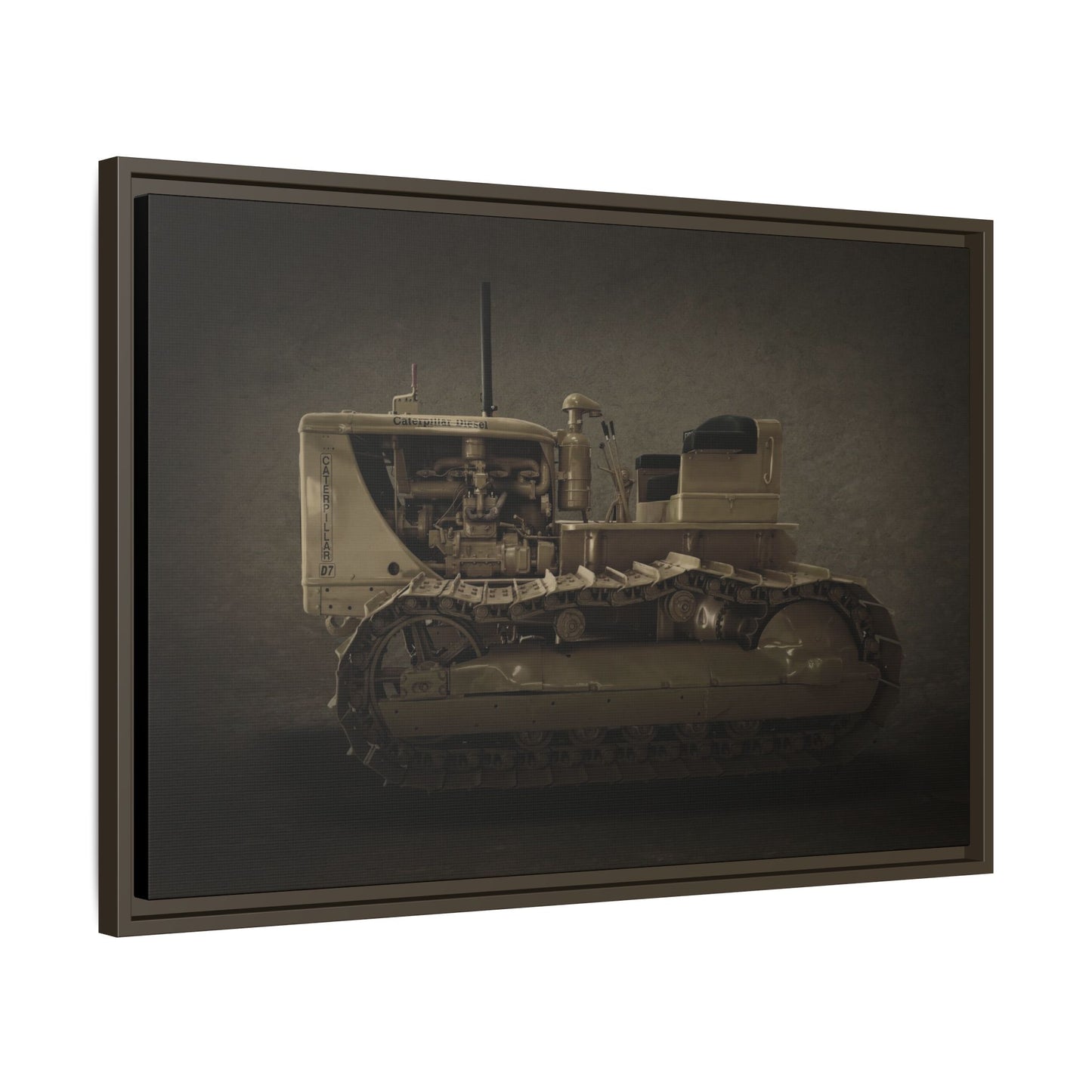 Classic D7 Crawler Photo Art on Framed Canvas