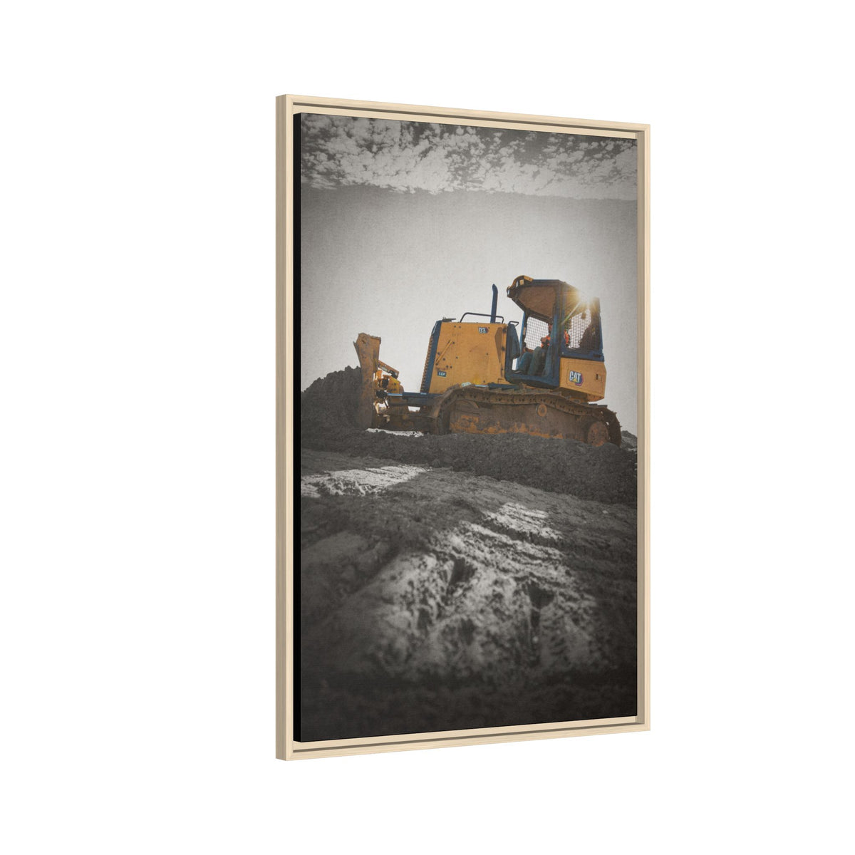 D3 On Hill | Framed Wall Art on Stretched Canvas