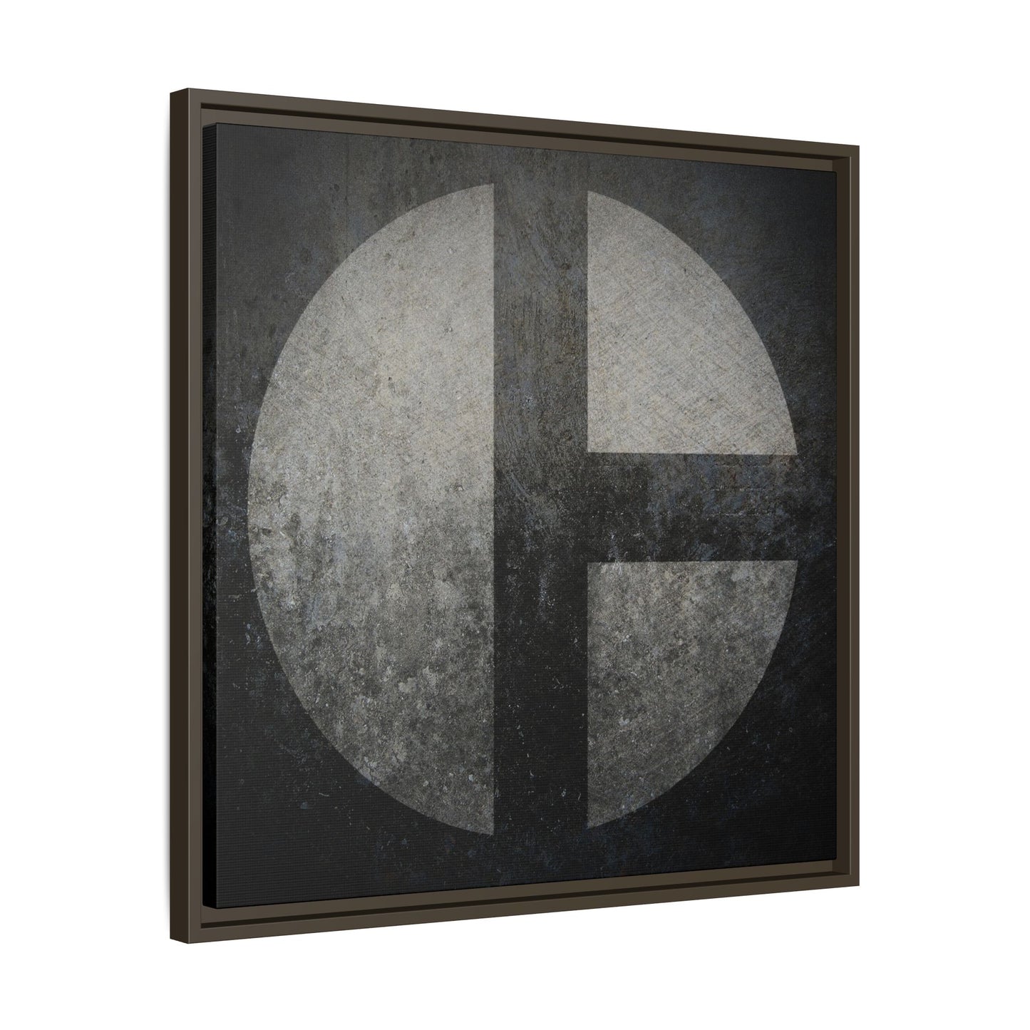 C Moon  | Framed Wall Art on Stretched Canvas