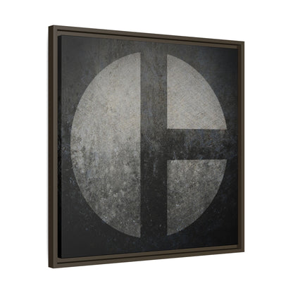 C Moon  | Framed Wall Art on Stretched Canvas