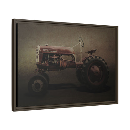 Vintage Farmall Cub Tractor | Framed Wall Art on Stretched Canvas