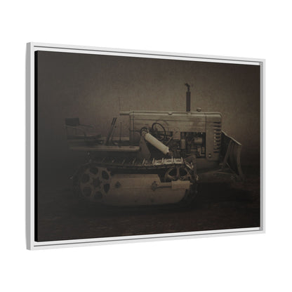 Vintage John Deere MC | Framed Wall Art on Stretched Canvas