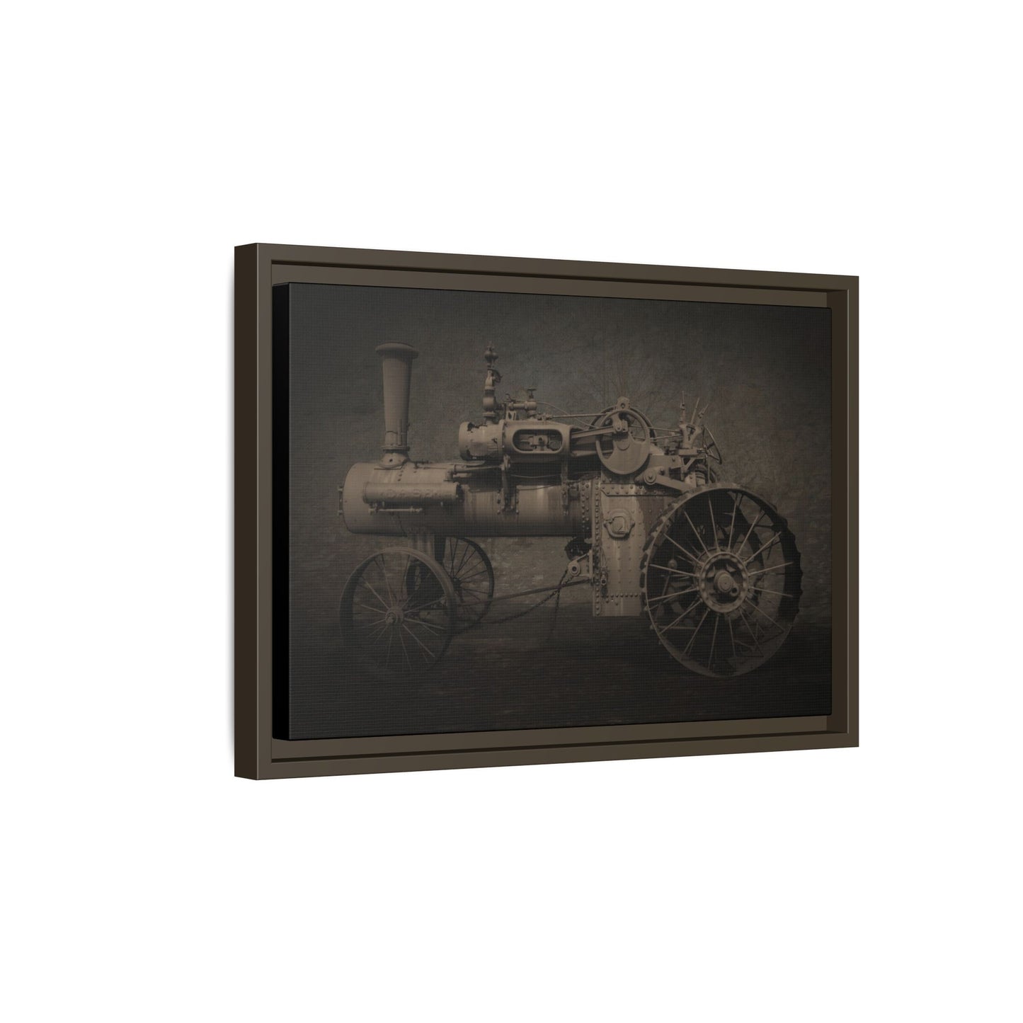 Vintage CASE 65 HP Tractor Photo Wall Art on Canvas