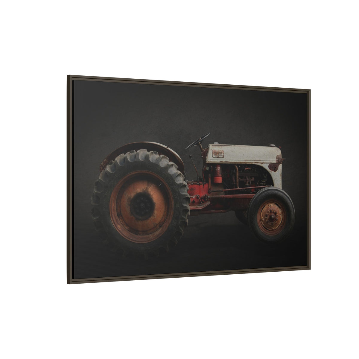 Vintage Ford 8N Tractor Photo Wall Art on Canvas