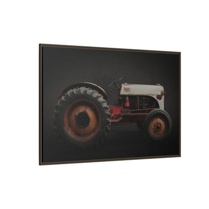 Vintage Ford 8N Tractor Photo Wall Art on Canvas