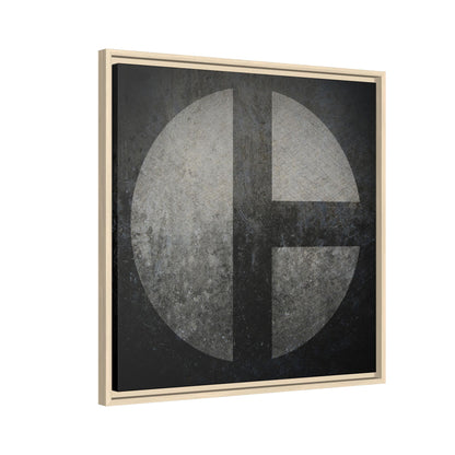 C Moon  | Framed Wall Art on Stretched Canvas