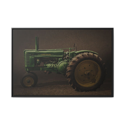 Vintage John Deere Model G | Framed Wall Art on Stretched Canvas