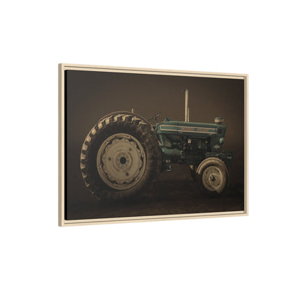 Classic Ford 7000 Tractor Photo Wall Art | Framed Stretched Canvas