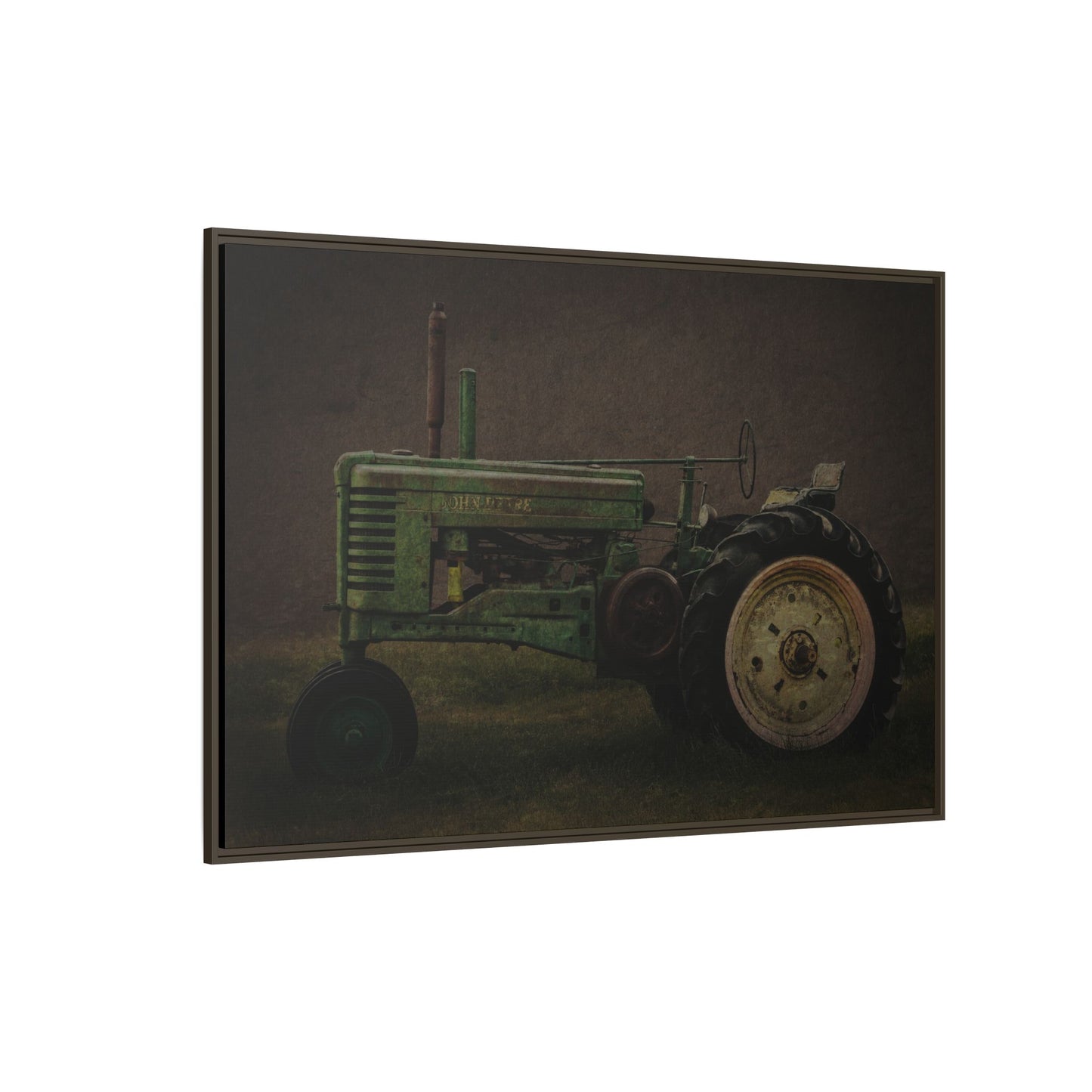 Vintage John Deere G | Framed Wall Art on Stretched Canvas