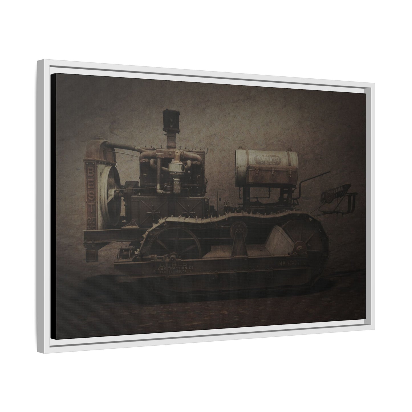 Vintage HOLT BEST 25 Crawler | Framed Wall Art on Stretched Canvas