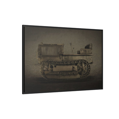 Vintage Crawler 10 'TEN' Tractor | Photo Wall Art on Framed Canvas