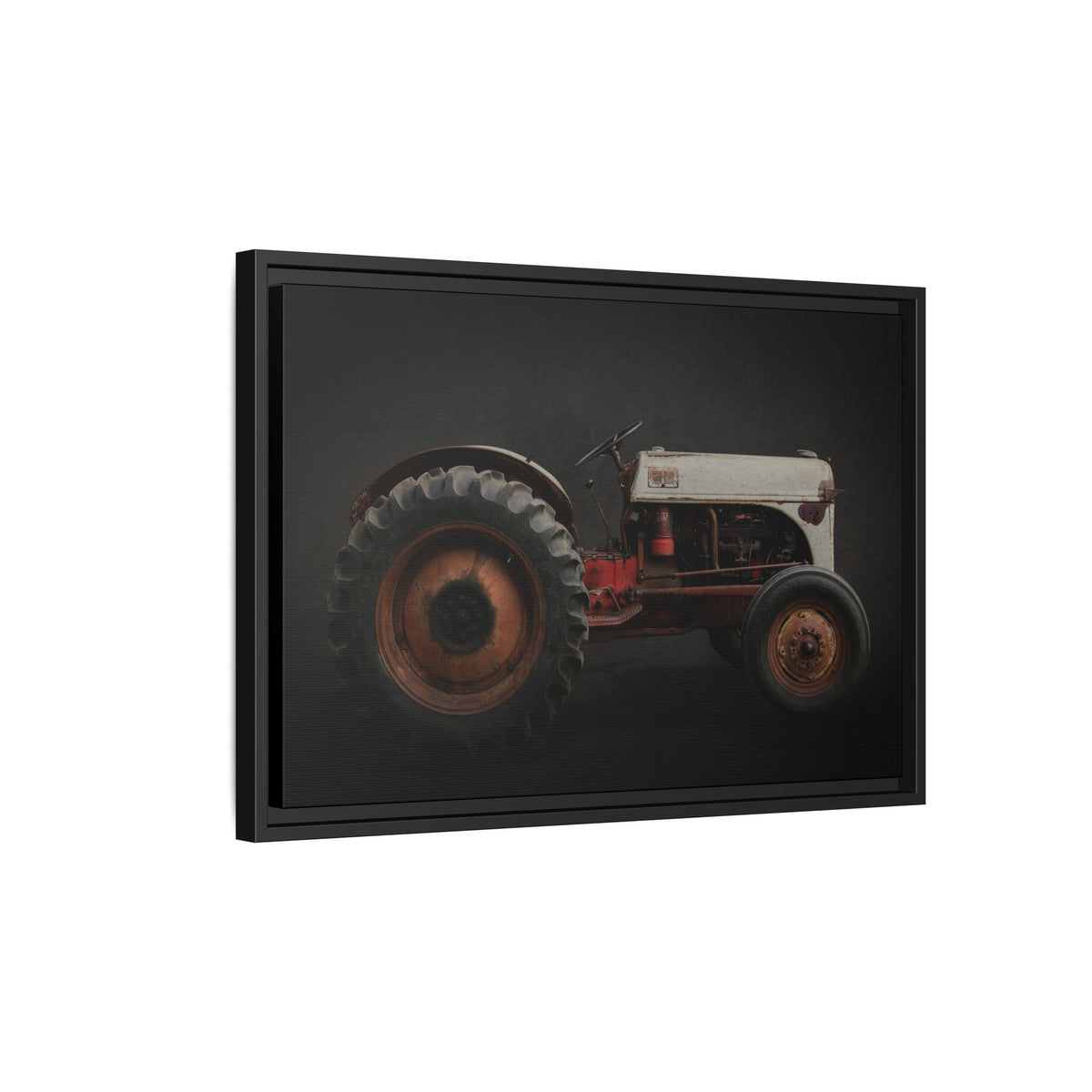 Vintage Ford 8N Tractor Photo Wall Art on Canvas
